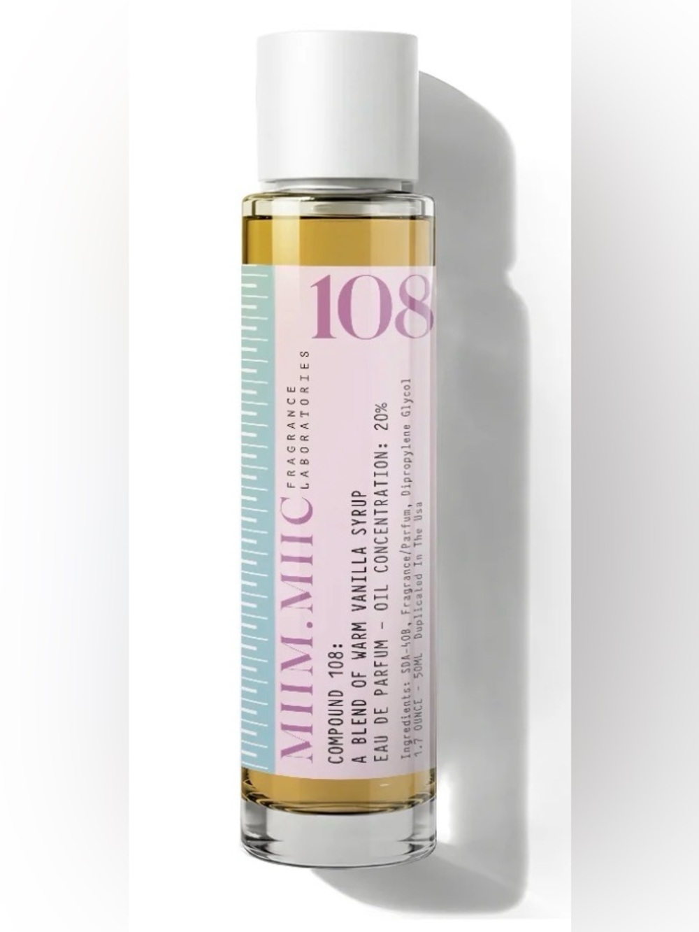 Miim.Miic 108 Sweet Vanilla syrup fragrance 100ML